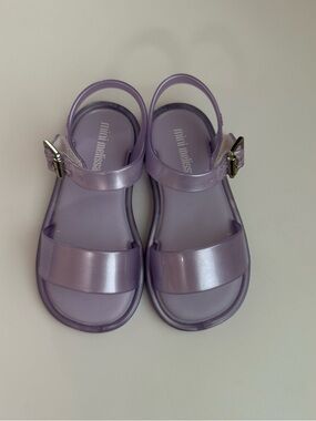 Mini Melissa Mar Sandal Pearly Lilac Size 7